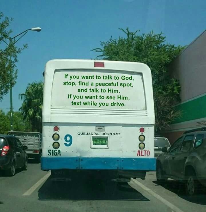 back of bus