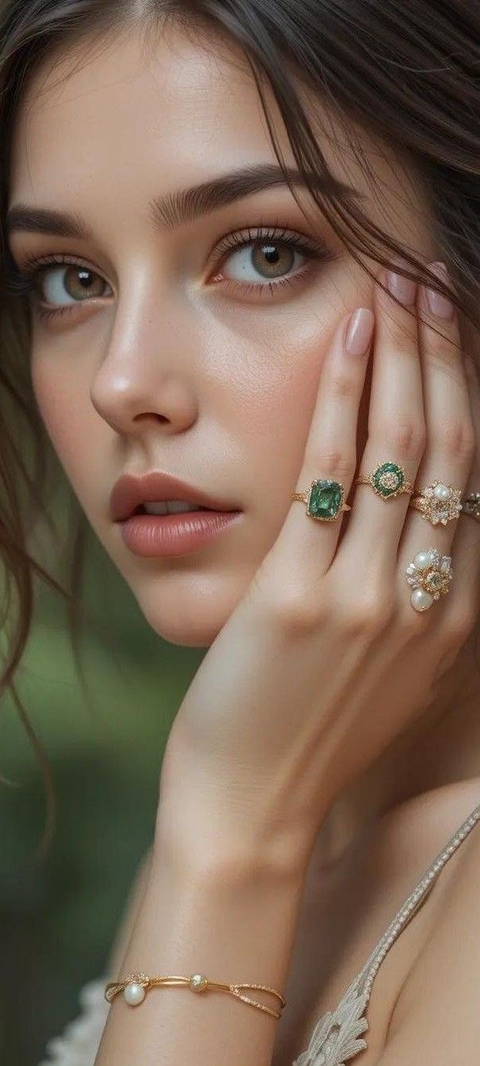 Ring, Emerald wallpapers