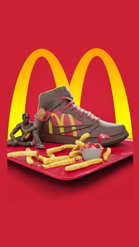 Travis Scott X McDonald's X Nike X Jordan