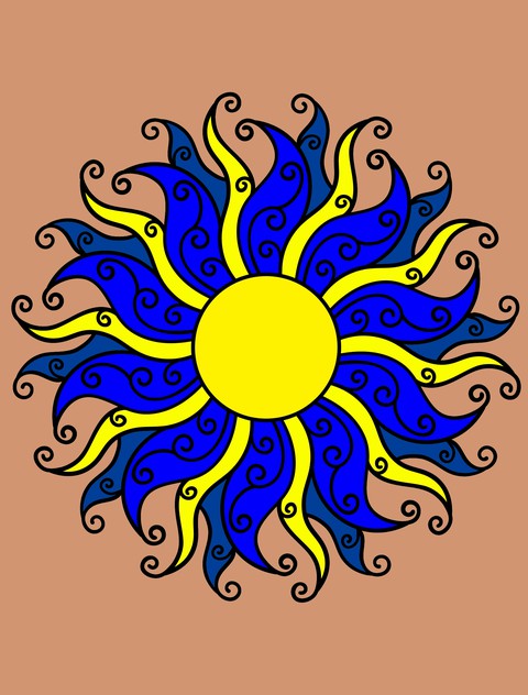 The sun
