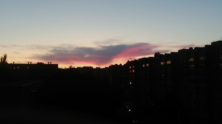 закат