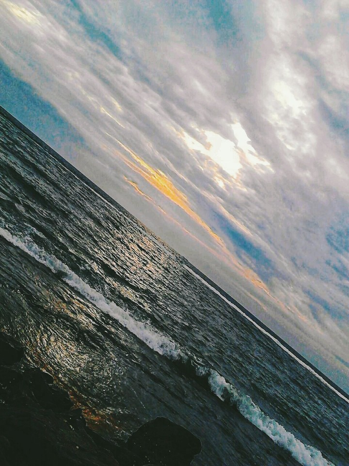 sunset Beach. Colombo.Sri Lanka