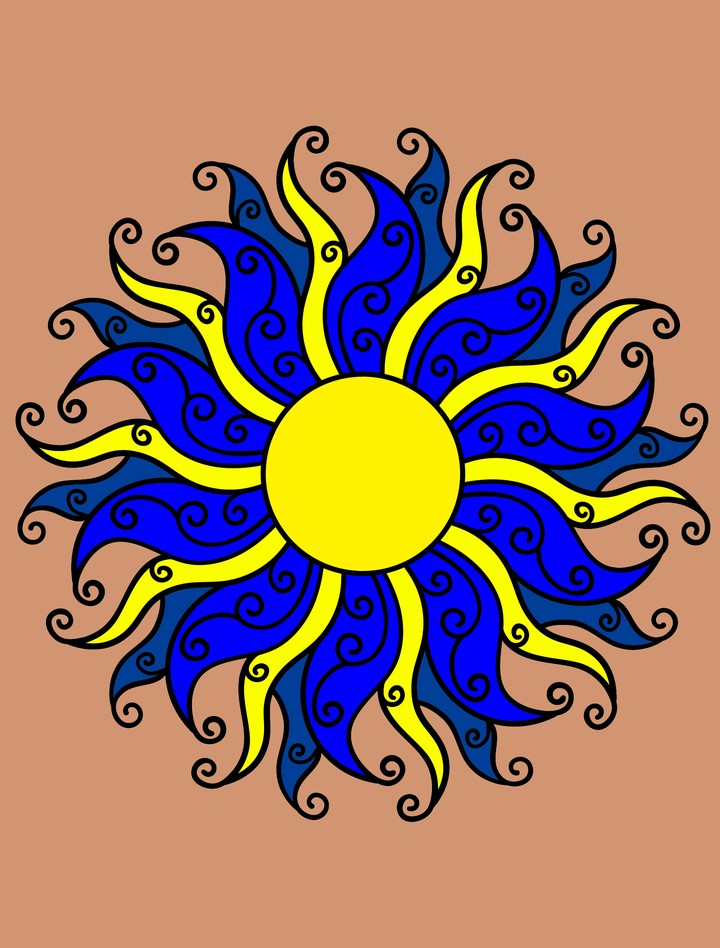 The sun