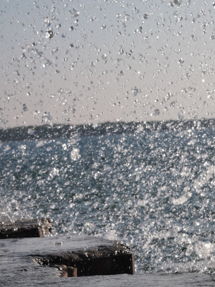 water splashing