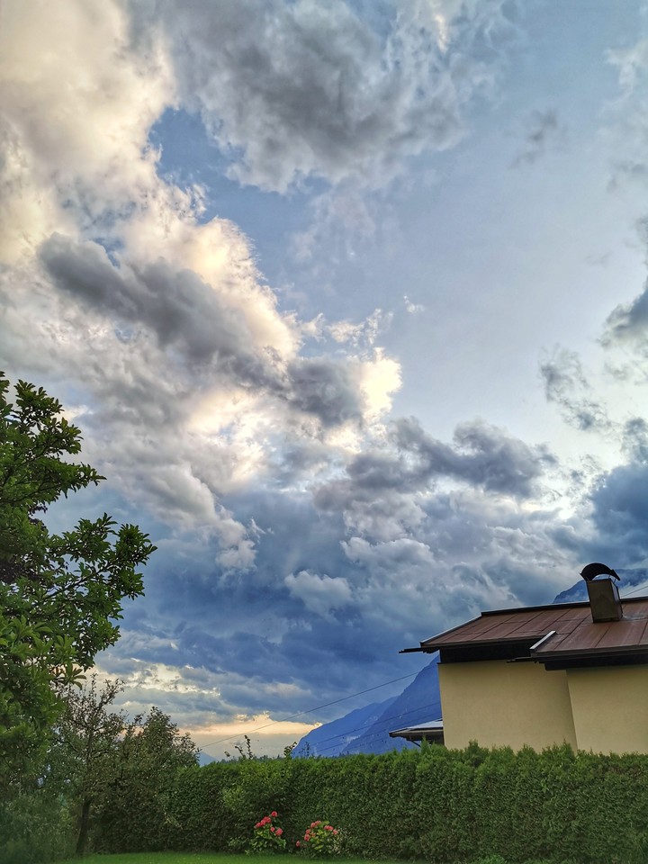 dramatic sky evening