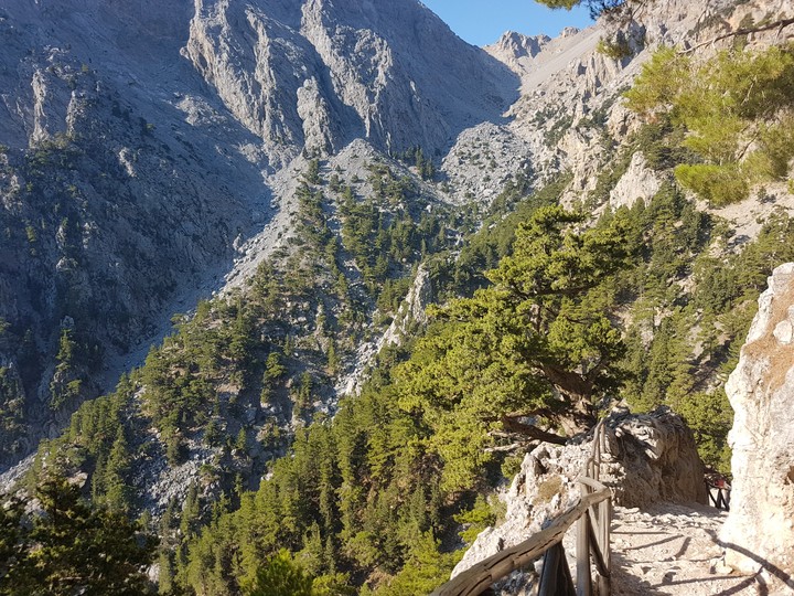 Entrance of the Samaria Gorge