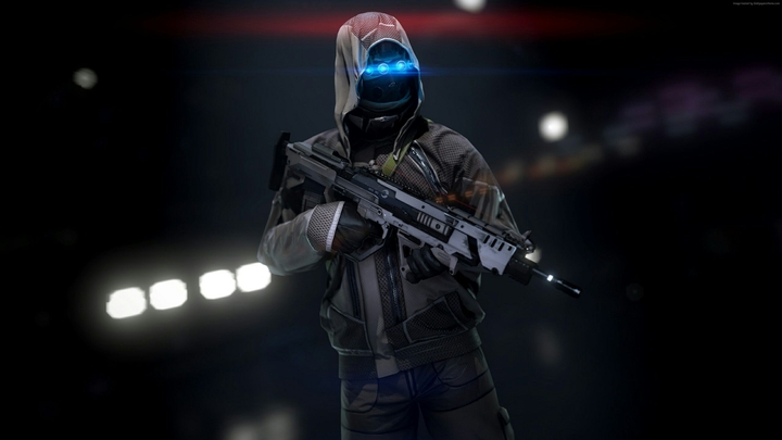 A guy with a gun