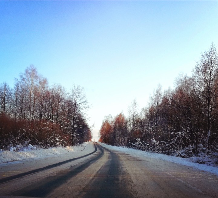 зима