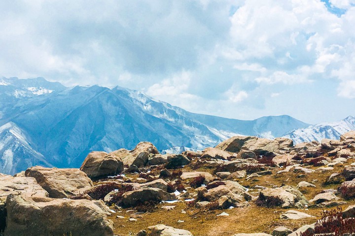 Into the mountains
