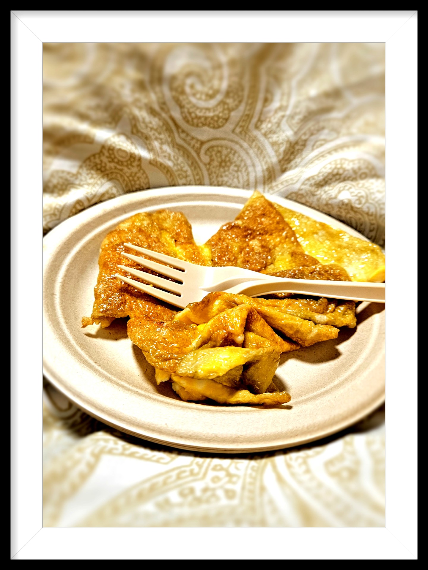 Oops! I used to be good at making a cheese omelet!
