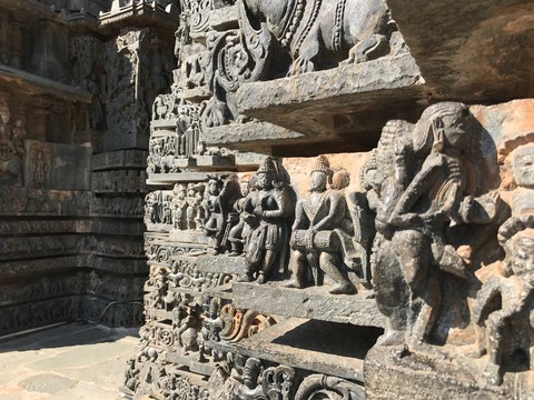Architecture Perfection at Halebid India