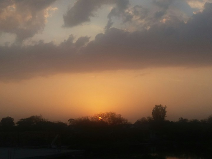 sun set