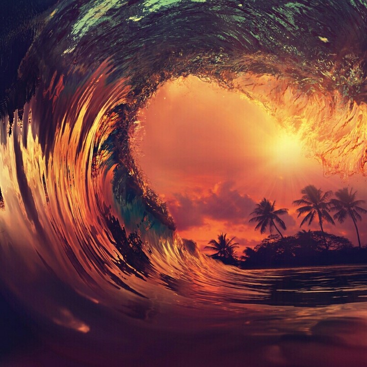 Summer ocean