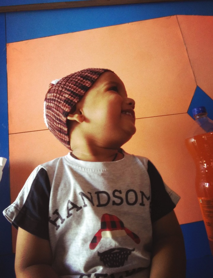 baby smiles