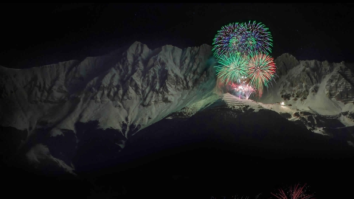 New year's eve fireworks