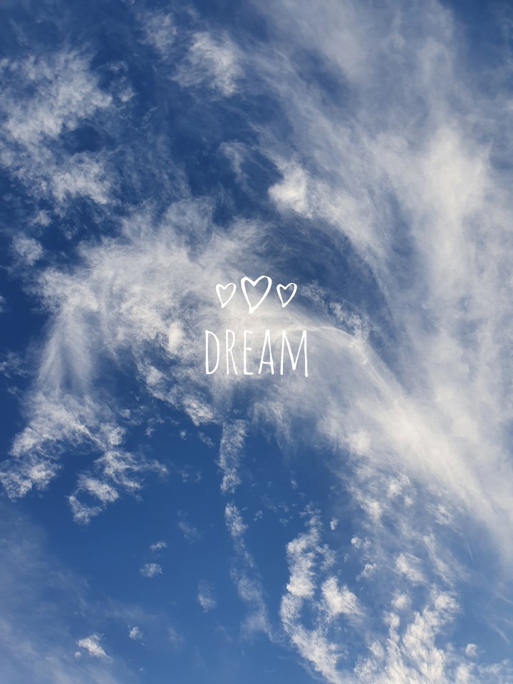 Only in our dream we can be truly self