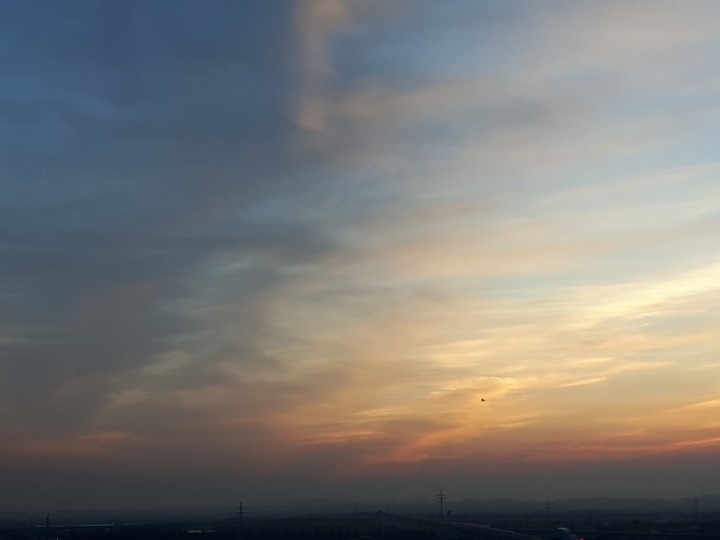 노을