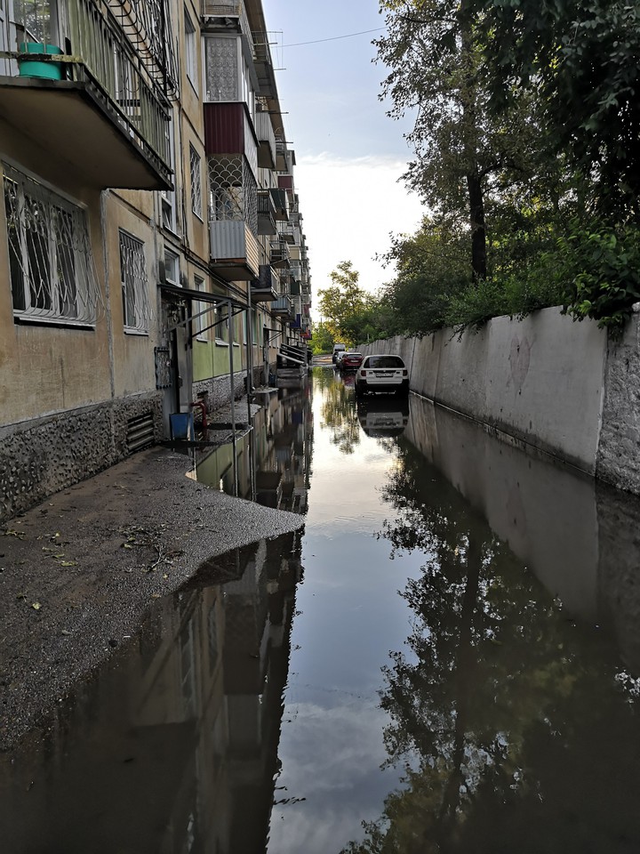 After rain