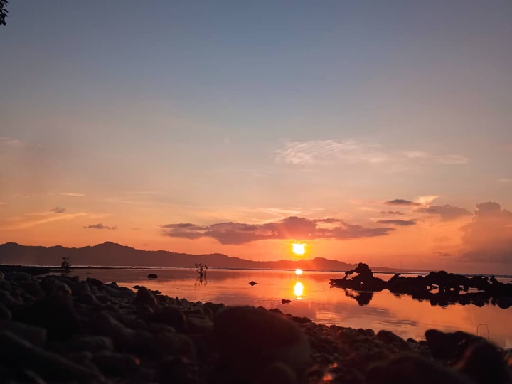 sunset of the day