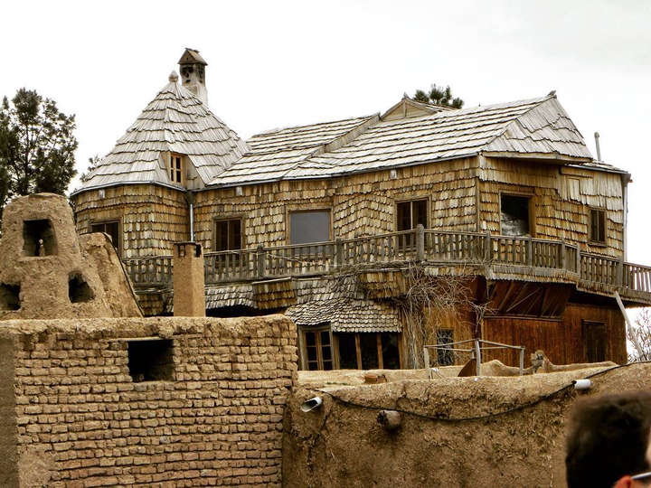 wooden village