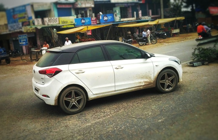 Hyundai i20 looking sporty
