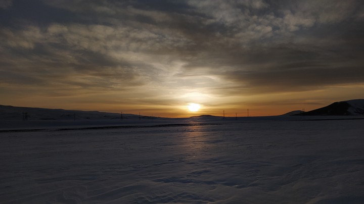 Sunset in Armenia ))
