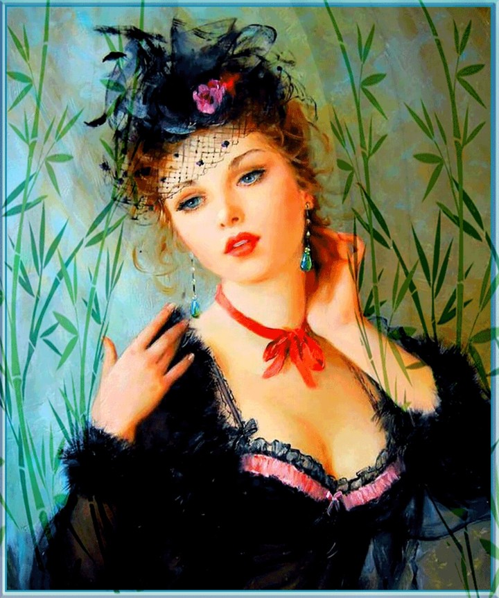 Charming lady