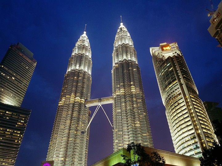 Petronas KLCC in Night