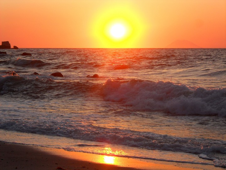 Sunset in Tropea