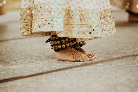 dancer's foot