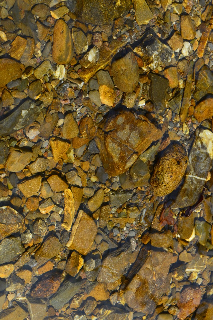 Stones in the water