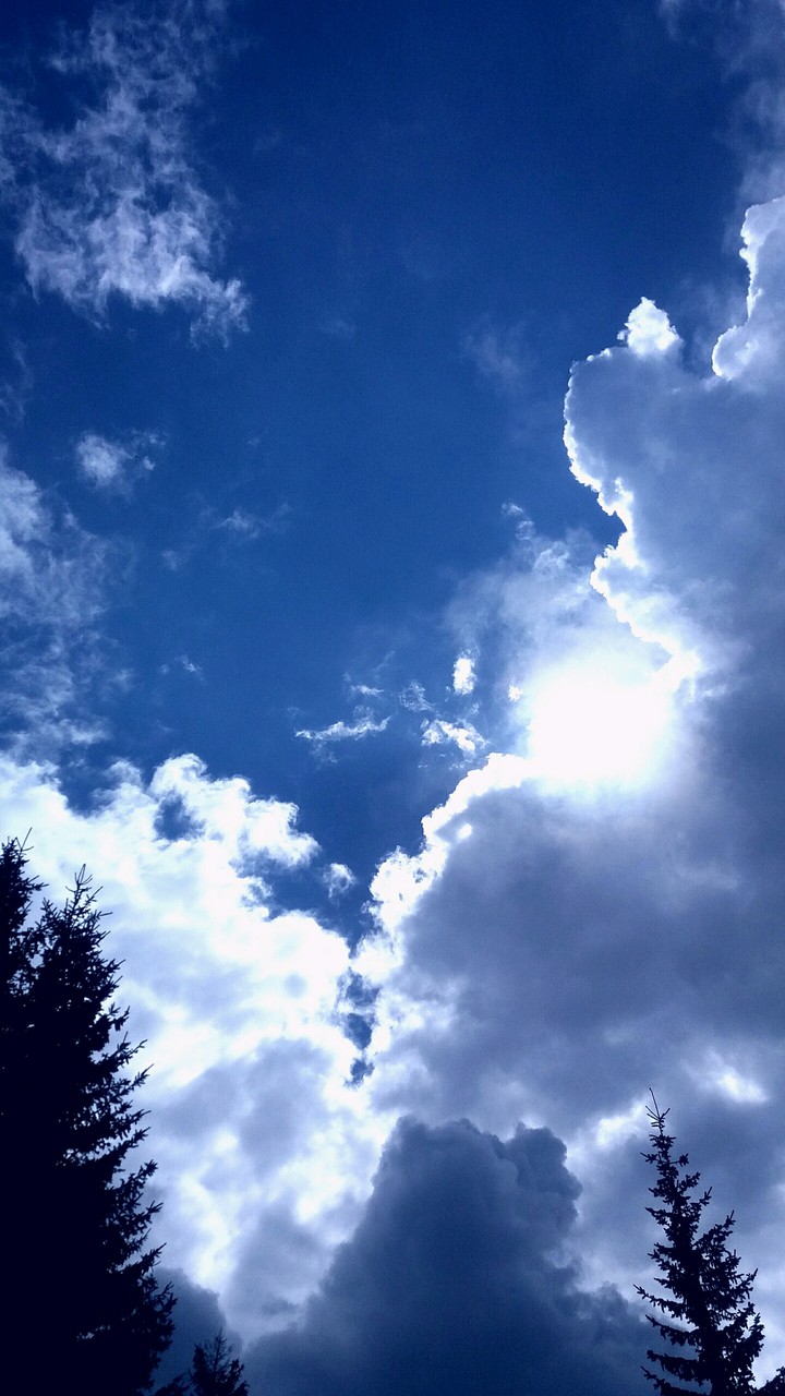Sky of mountain