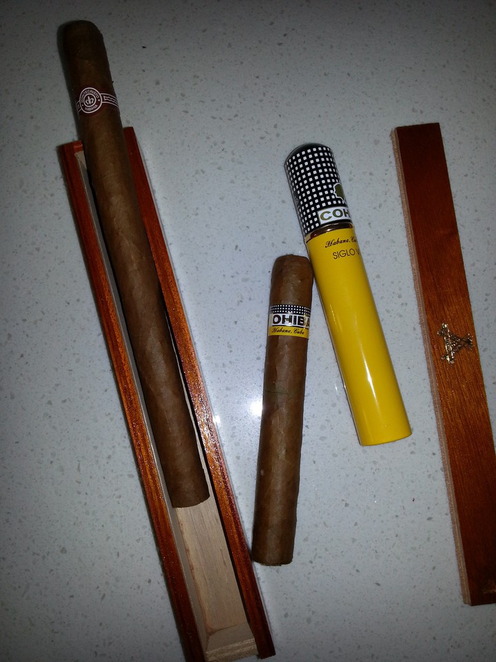 Cuban cigars