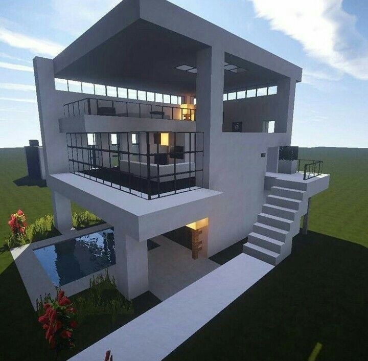 modern mansion