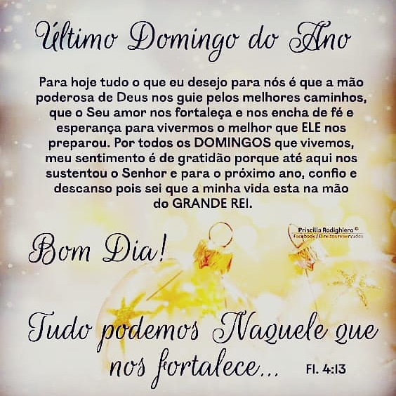 Feliz domingo ?