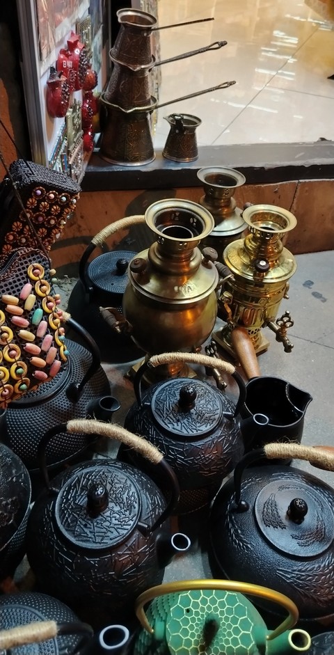 teapot, pottery वॉलपेपर