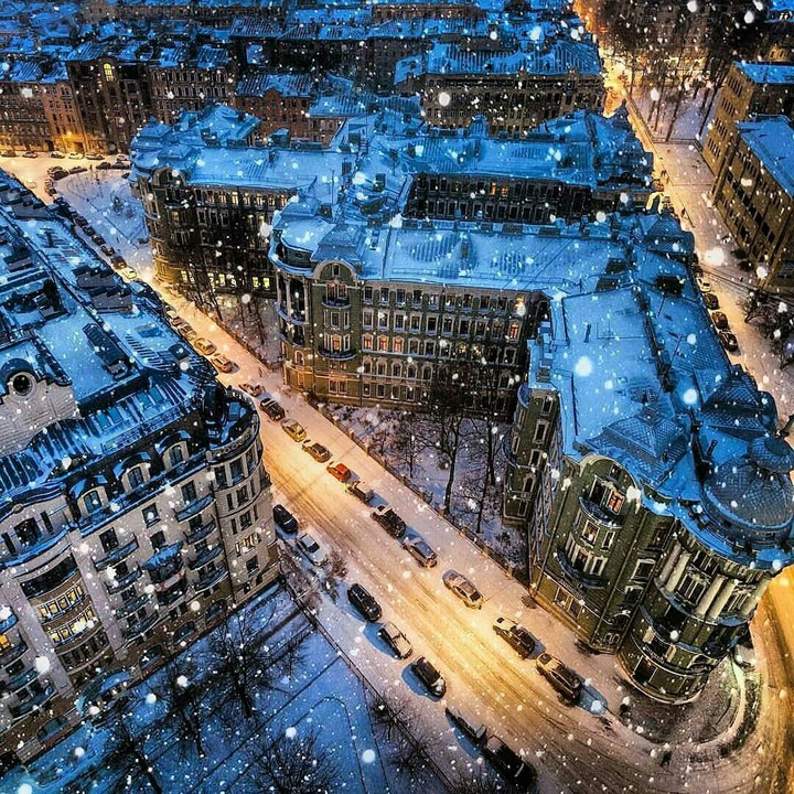 Зима, Санкт-Петербург