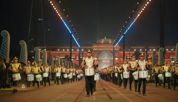 The Pharaohs' Golden Parade