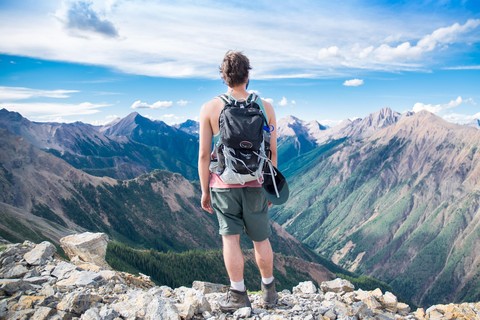 sfondi Hiking, Backpack