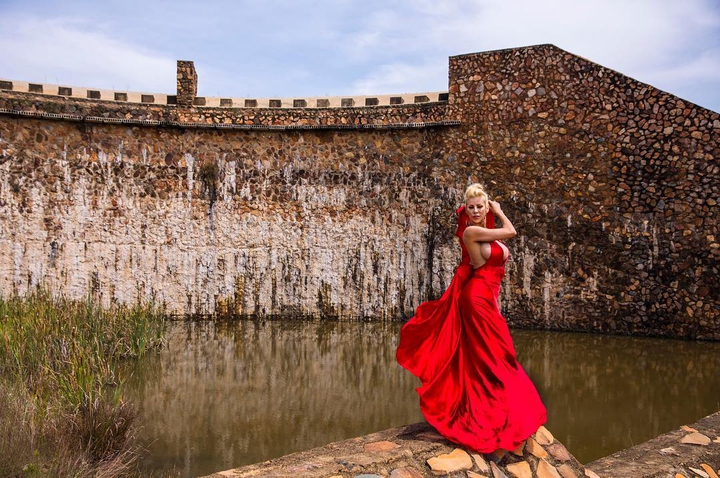 red