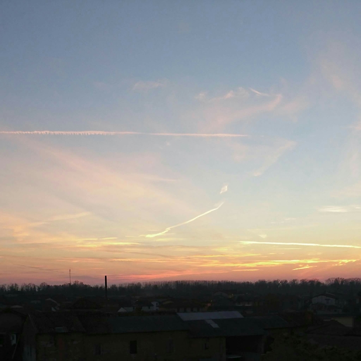 Beautiful evening view