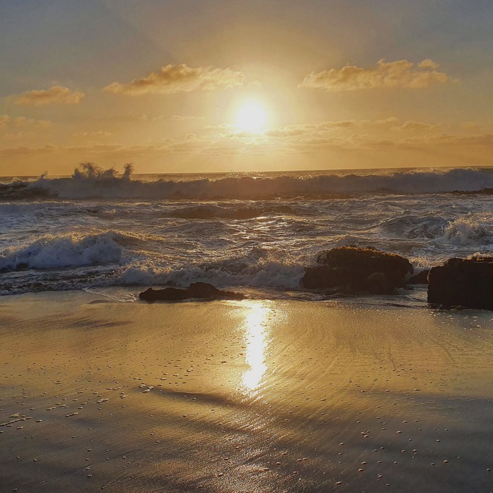 atardecer