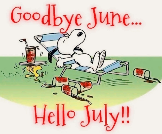 Snoopy  Hello July