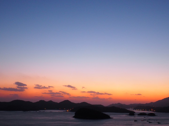pink sky