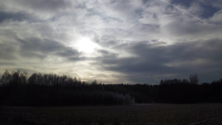 Clouds and sun