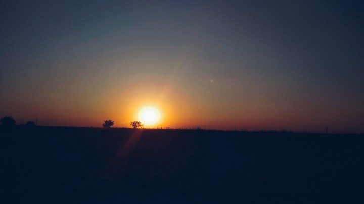 закат