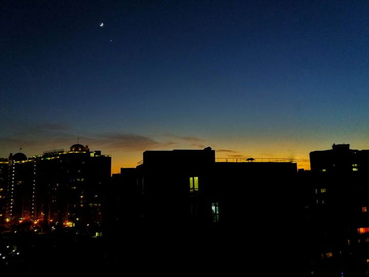 Night in city