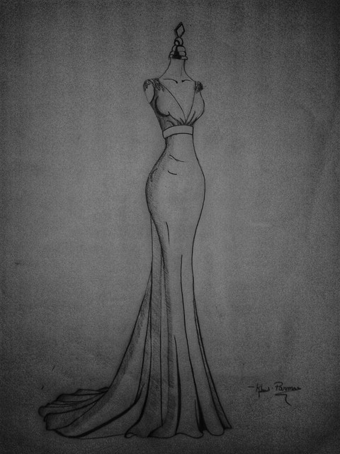 A beautiful dress