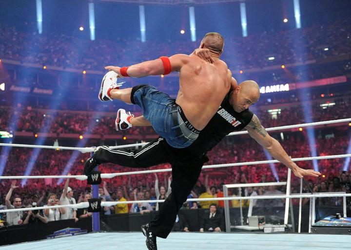 the rock