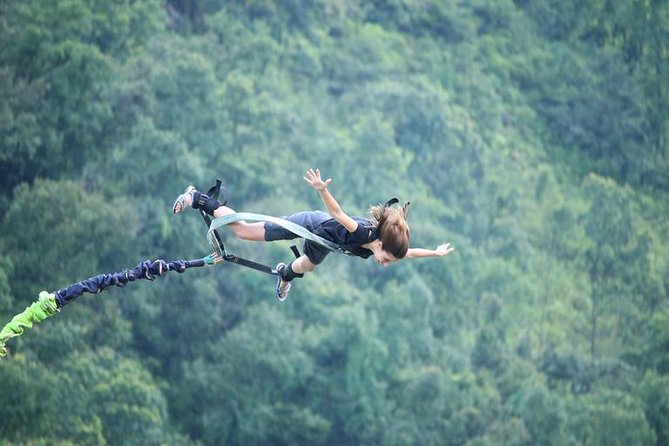 a good feeling ?.Bungee jump